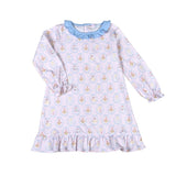 Baby Loren Royal and Charm Pima Dress