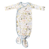 Copper Pearl Rex Newborn Knotted Gown