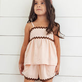 Rylee + Cru Ric Rac Set Blush