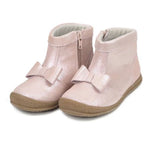L'Amour Hilary Bow Boot Pink Shimmer