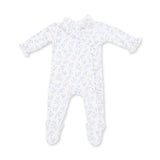 Angel Dear Rose Briar Kimono Ruffle Snap Footie
