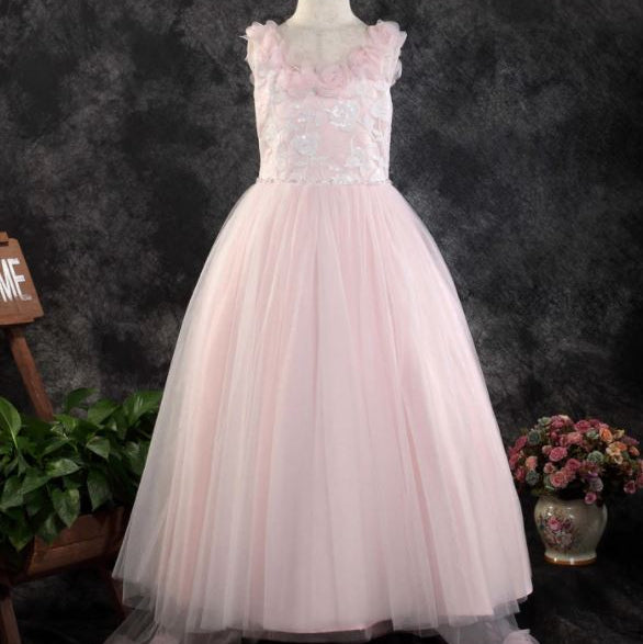princess daliana rosette flower girl dress Princess Daliana Rosette Flower Girl Wrap