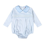 Baby Loren Blue Samuel Hand Smock Bubble