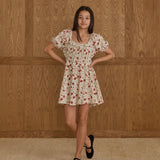 Rylee + Cru Teen Shayla Dress Holiday Floral