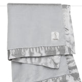 Little Giraffe Luxe Baby Blanket Silver