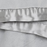 Little Giraffe Luxe Baby Blanket Silver