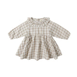 Quincy Mae Simone Dress Blue Plaid