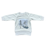 Babysprouts Skate on Ice Fleece Sweatshirt