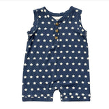 Babysprouts Boys Sleeveless Romper American Stars