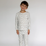 Remi & Capri Tiny Snowmen Kids Pajama Set