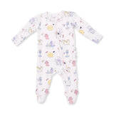 Angel Dear Spa Dogs 2 Way Ruffle Back Zipper Footie