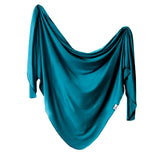 Copper Pearl Steel Knit Blanket
