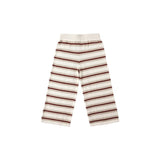 Rylee + Cru Knit Wide Leg Pant Autumn Stripe