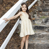 Rylee + Cru Sutton Dress Yellow Floral