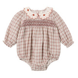 Quincy Mae Callie Romper Christmas Plaid