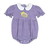 Cypress Row Tailgate Bubble Purple Stripe