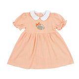 Cypress Row Tailgate Dress Orange Stripe