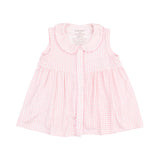 Angel Dear Mini Gingham Pink Jill Dress