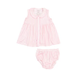 Angel Dear Mini Gingham Pink Jill Dress