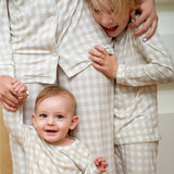 Dear Perli Women's Pajama Set Gingham