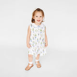 Heyward House Sleeveless Pocket Twirl Dress Spring Topiaries