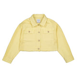 Mayoral 6407 Twill Cropped Jacket Vanilla Cream
