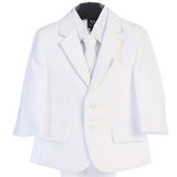 Lito Boys 5 Piece Suit White