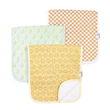 Copper Pearl Vance Burp Cloth 3 Pack