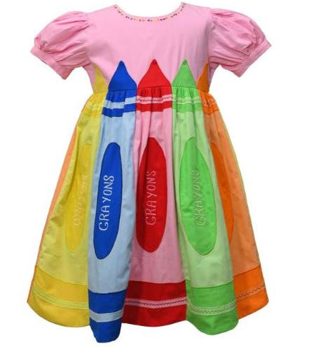 pink crayon dress Crayola Pink Crayon Child Costume