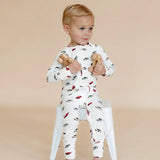 Remi & Capri Zipper Sleeper Little Vroomsters
