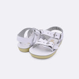 Sun San Salt Sandal Sea Wee White