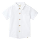 Me & Henry Newport Woven Shirt White Seersucker