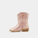 Shu Shop Zahara Cowboy Boot Rose Gold